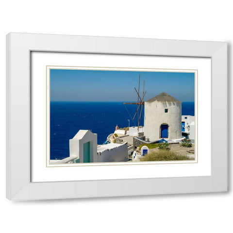 _SAM4327 White Modern Wood Framed Art Print with Double Matting by Heine, Ben