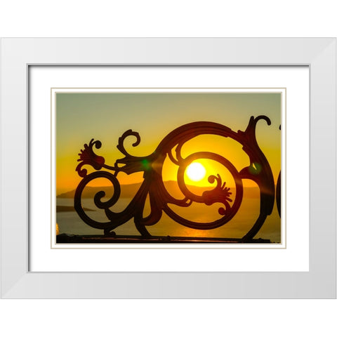 _SAM4678 White Modern Wood Framed Art Print with Double Matting by Heine, Ben