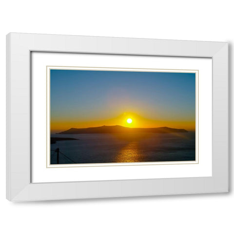 _SAM4681 White Modern Wood Framed Art Print with Double Matting by Heine, Ben