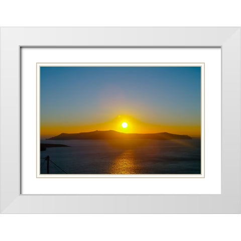 _SAM4681 White Modern Wood Framed Art Print with Double Matting by Heine, Ben