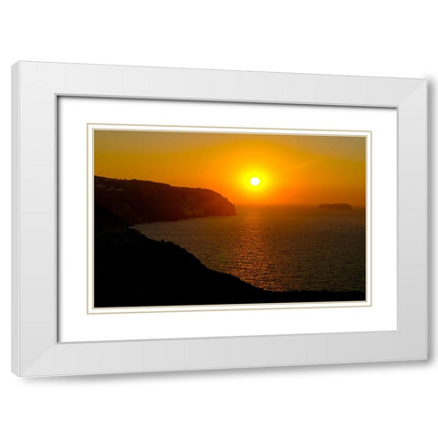 _SAM5563 White Modern Wood Framed Art Print with Double Matting by Heine, Ben