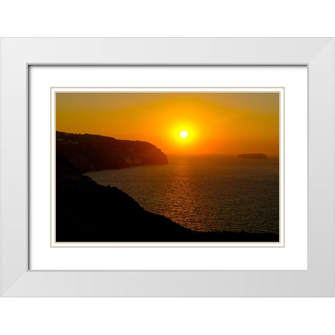 _SAM5563 White Modern Wood Framed Art Print with Double Matting by Heine, Ben