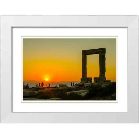 _SAM5939 White Modern Wood Framed Art Print with Double Matting by Heine, Ben