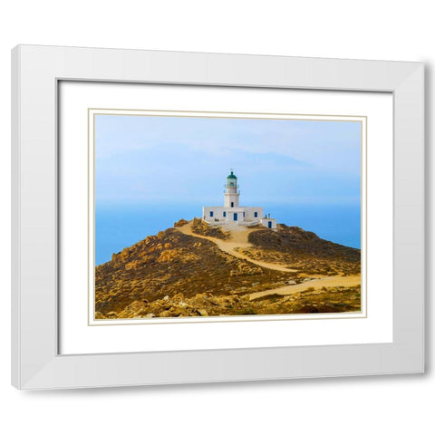 _SAM7207 cpy White Modern Wood Framed Art Print with Double Matting by Heine, Ben