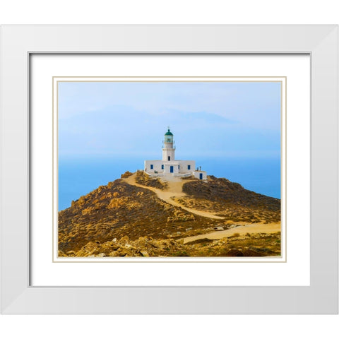 _SAM7207 cpy White Modern Wood Framed Art Print with Double Matting by Heine, Ben
