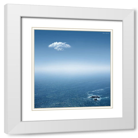 Give Me Some Fresh Air White Modern Wood Framed Art Print with Double Matting by Heine, Ben