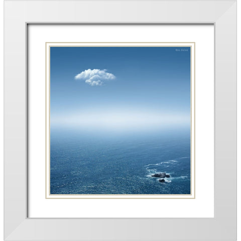 Give Me Some Fresh Air White Modern Wood Framed Art Print with Double Matting by Heine, Ben
