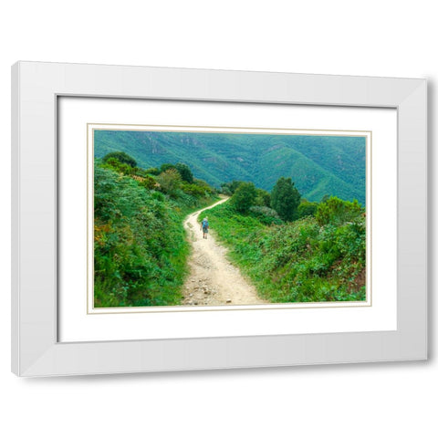 Santiago de Compostela pilgrimage - 242 White Modern Wood Framed Art Print with Double Matting by Heine, Ben