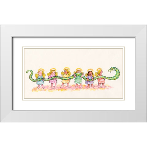 15B White Modern Wood Framed Art Print with Double Matting by Bell, Bill