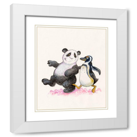 19A White Modern Wood Framed Art Print with Double Matting by Bell, Bill