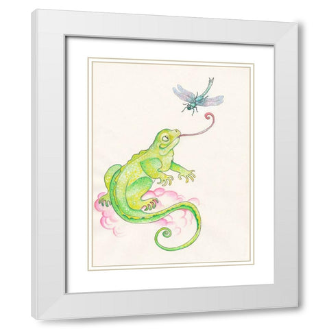 36A White Modern Wood Framed Art Print with Double Matting by Bell, Bill