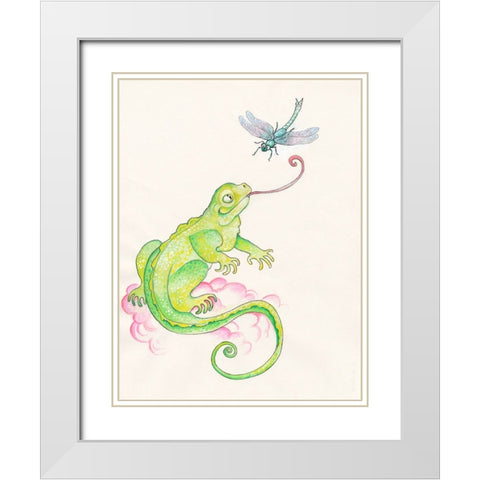 36A White Modern Wood Framed Art Print with Double Matting by Bell, Bill