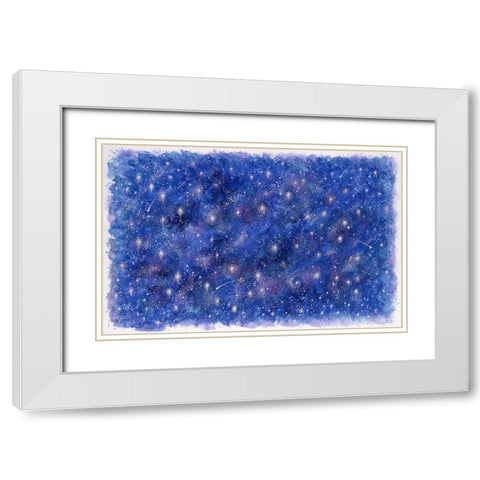 And Thats The Way It Happened White Modern Wood Framed Art Print with Double Matting by Bell, Bill