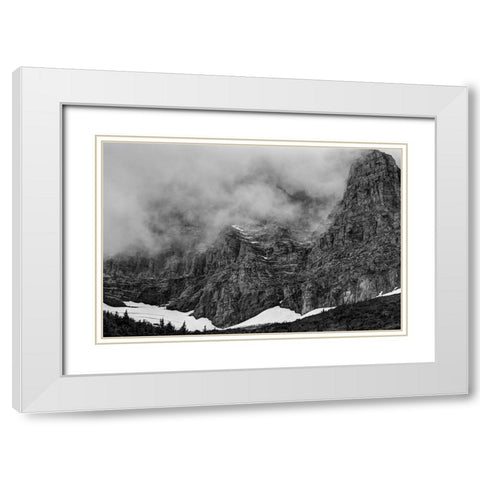 Another World White Modern Wood Framed Art Print with Double Matting by Sherrell, Bill