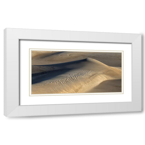 Shaped By The Wind White Modern Wood Framed Art Print with Double Matting by Sherrell, Bill
