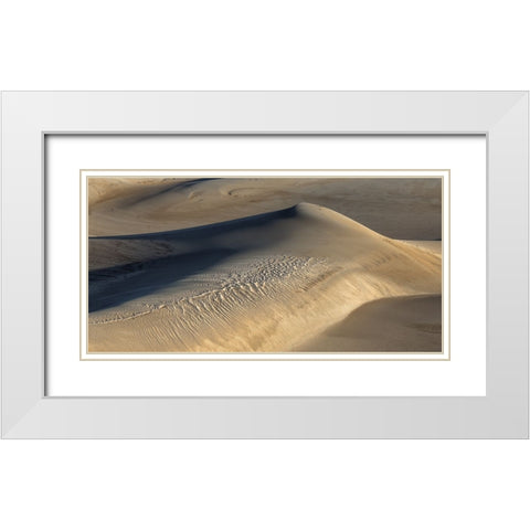 Shaped By The Wind White Modern Wood Framed Art Print with Double Matting by Sherrell, Bill