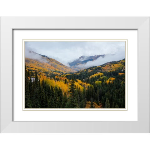 A Sight To Behold White Modern Wood Framed Art Print with Double Matting by Sherrell, Bill