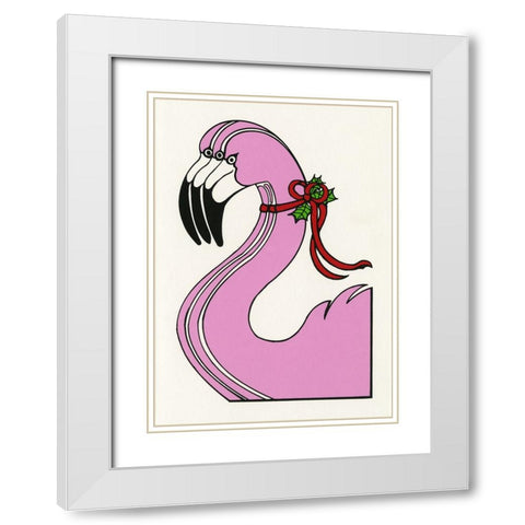 C-2190 White Modern Wood Framed Art Print with Double Matting by Crockett Collection