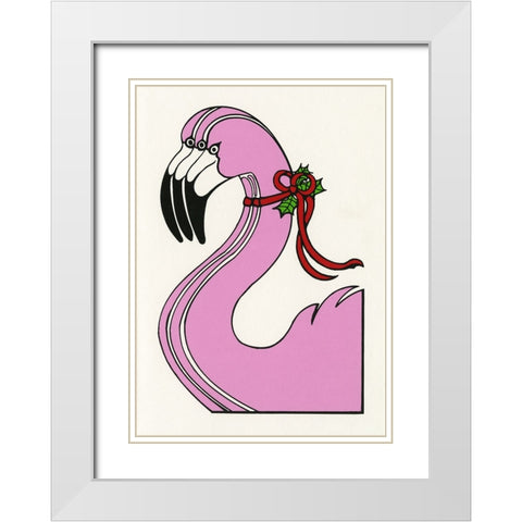 C-2190 White Modern Wood Framed Art Print with Double Matting by Crockett Collection