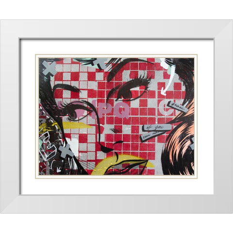 If You Can White Modern Wood Framed Art Print with Double Matting by Monteavaro, Dan