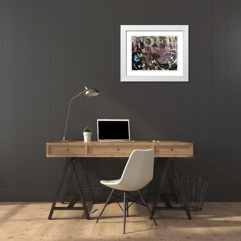 Sometimes Free White Modern Wood Framed Art Print with Double Matting by Monteavaro, Dan