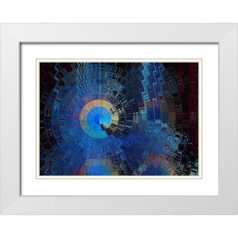 Final Gateway White Modern Wood Framed Art Print with Double Matting by Manlove, David