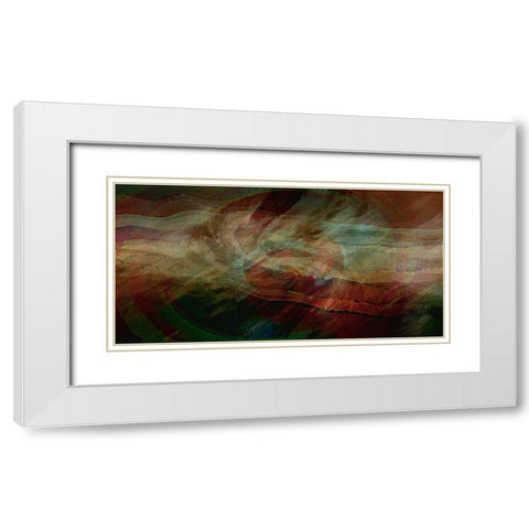 Aurora Nebula 1 White Modern Wood Framed Art Print with Double Matting by Manlove, David