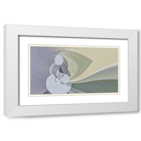 No Rule Of Thirds White Modern Wood Framed Art Print with Double Matting by Manlove, David