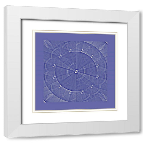 Very Periations White Modern Wood Framed Art Print with Double Matting by Manlove, David