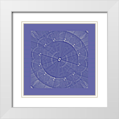 Very Periations White Modern Wood Framed Art Print with Double Matting by Manlove, David