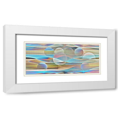Soapland White Modern Wood Framed Art Print with Double Matting by Manlove, David