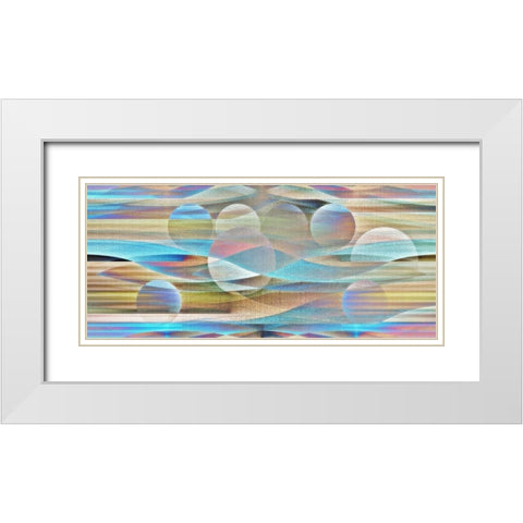 Soapland White Modern Wood Framed Art Print with Double Matting by Manlove, David