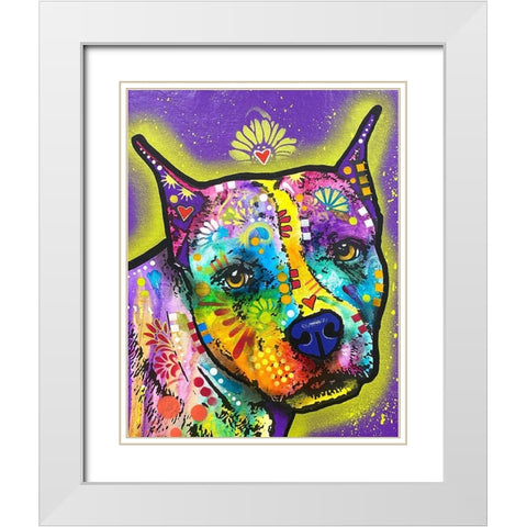 Photo Feb 04-7 15 53 PM White Modern Wood Framed Art Print with Double Matting by Dean Russo Collection