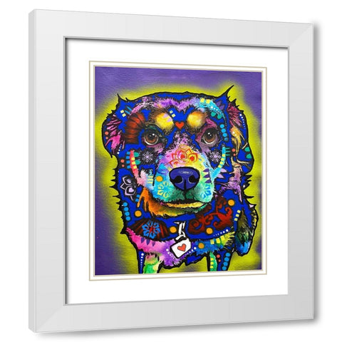 Photo Feb 20-4 26 19 PM White Modern Wood Framed Art Print with Double Matting by Dean Russo Collection