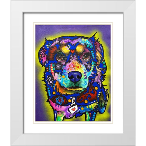 Photo Feb 20-4 26 19 PM White Modern Wood Framed Art Print with Double Matting by Dean Russo Collection