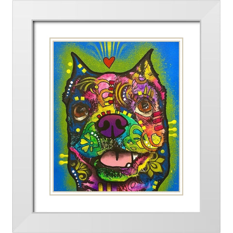 Photo Jul 30-3 59 00 PM White Modern Wood Framed Art Print with Double Matting by Dean Russo Collection