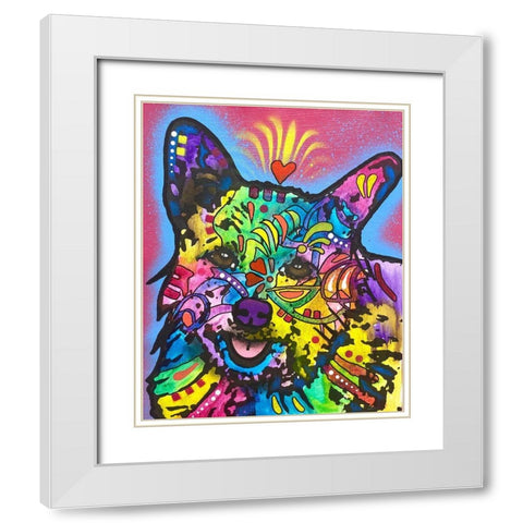 Photo Jul 30-3 59 05 PM White Modern Wood Framed Art Print with Double Matting by Dean Russo Collection