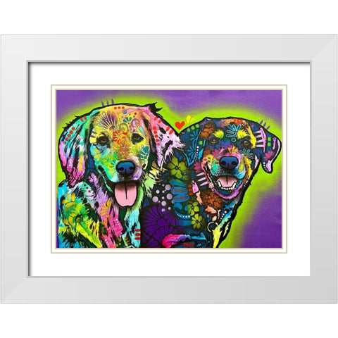 Photo Jun 16-11 27 39 AM White Modern Wood Framed Art Print with Double Matting by Dean Russo Collection