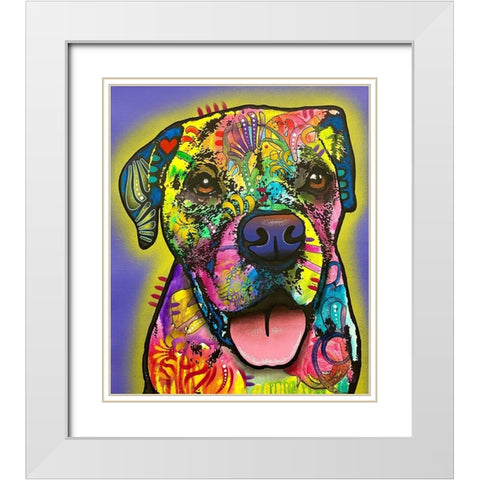 Photo Jun 16-12 04 56 PM White Modern Wood Framed Art Print with Double Matting by Dean Russo Collection