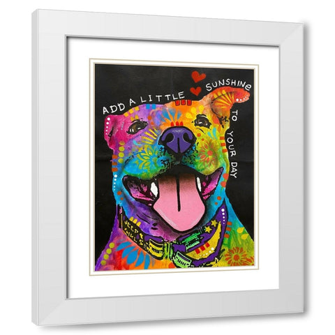 Photo Mar 11-7 59 04 PM White Modern Wood Framed Art Print with Double Matting by Dean Russo Collection