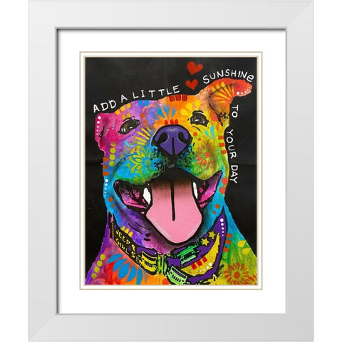 Photo Mar 11-7 59 04 PM White Modern Wood Framed Art Print with Double Matting by Dean Russo Collection