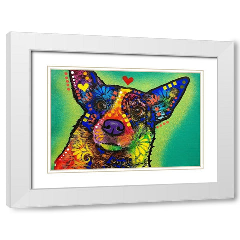 Photo Mar 11-7 59 40 PM White Modern Wood Framed Art Print with Double Matting by Dean Russo Collection
