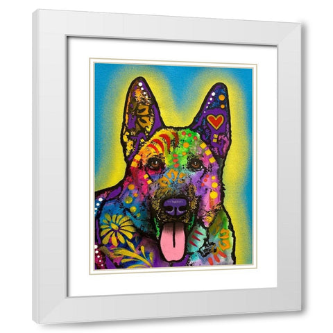 Photo Mar 11-7 59 47 PM White Modern Wood Framed Art Print with Double Matting by Dean Russo Collection