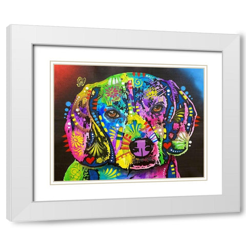 Photo Nov 12-8 19 08 PM White Modern Wood Framed Art Print with Double Matting by Dean Russo Collection