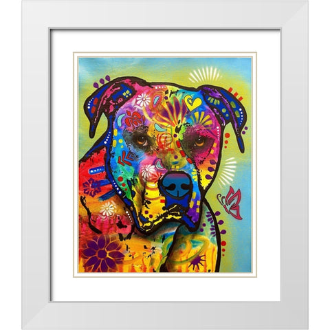 Photo Nov 12-8 19 56 PM White Modern Wood Framed Art Print with Double Matting by Dean Russo Collection