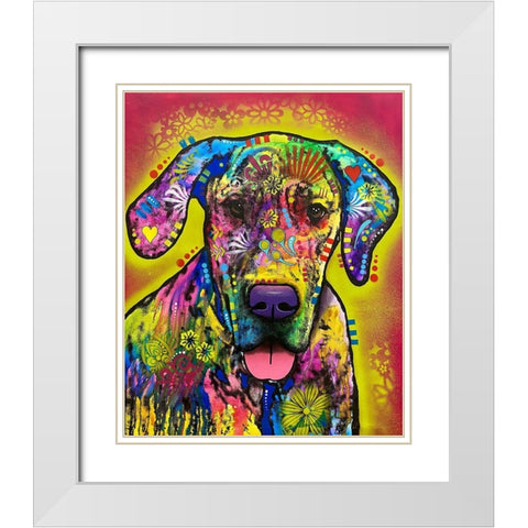 Photo Nov 29-8 05 35 PM White Modern Wood Framed Art Print with Double Matting by Dean Russo Collection