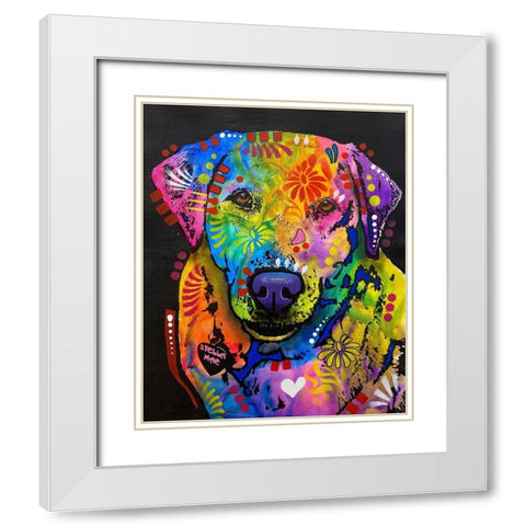 Photo Nov 29-8 06 43 PM White Modern Wood Framed Art Print with Double Matting by Dean Russo Collection