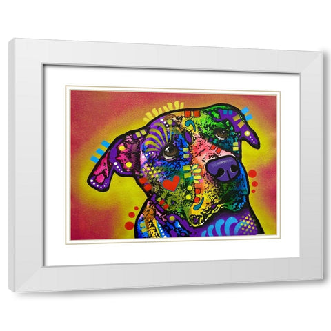 Photo Nov 29-8 06 49 PM White Modern Wood Framed Art Print with Double Matting by Dean Russo Collection