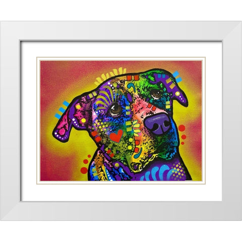 Photo Nov 29-8 06 49 PM White Modern Wood Framed Art Print with Double Matting by Dean Russo Collection