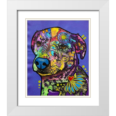 Photo Nov 29-8 07 54 PM White Modern Wood Framed Art Print with Double Matting by Dean Russo Collection